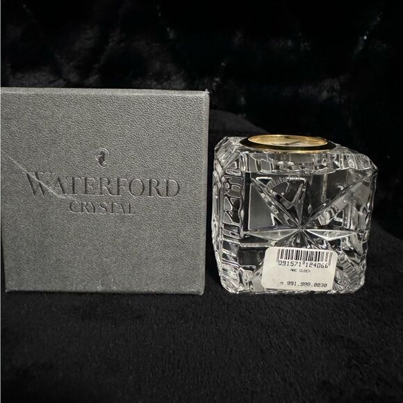 WATERFORD ABC BABY BLOCK CLOCK SIGNED - Picture 8 of 11